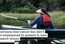 People enjoy spending time in nature but don’t always feel they have the ability to protect it. John Greim/LightRocket via Getty Image
